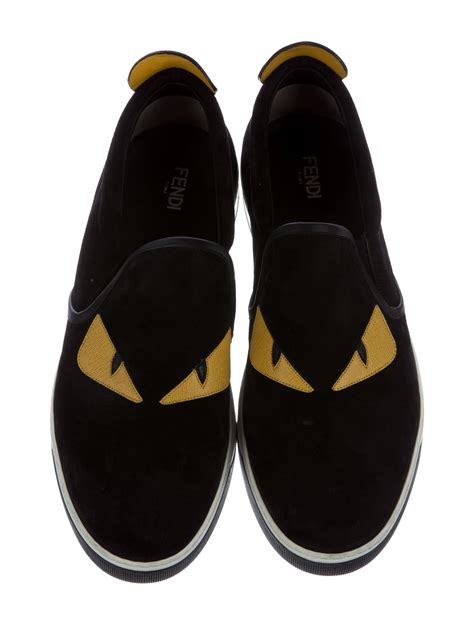 fendi monster slip ons|Buy Fendi Monster Slip.